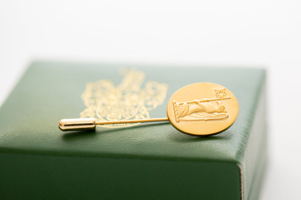 Gryphon Satin Gold Stick Pin
