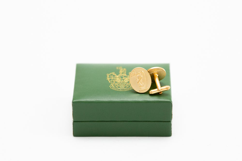 OM Gryphon Cufflinks - Gold colour